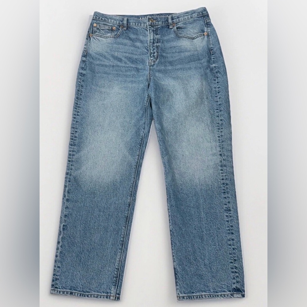 American Eagle Outfitters Blue Straight Leg Jeans